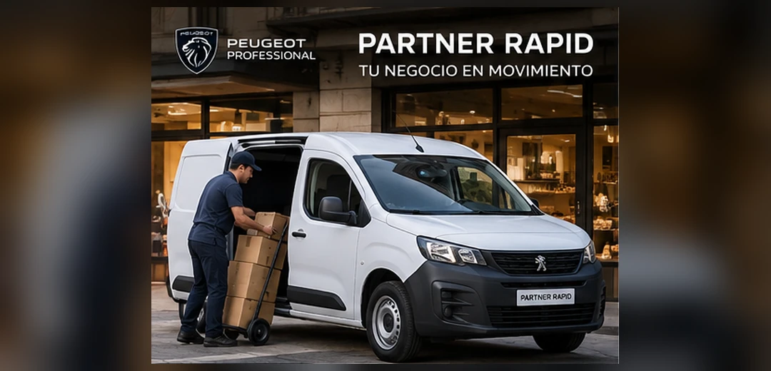 Peugeot Partner Rapid · escena editorial 1